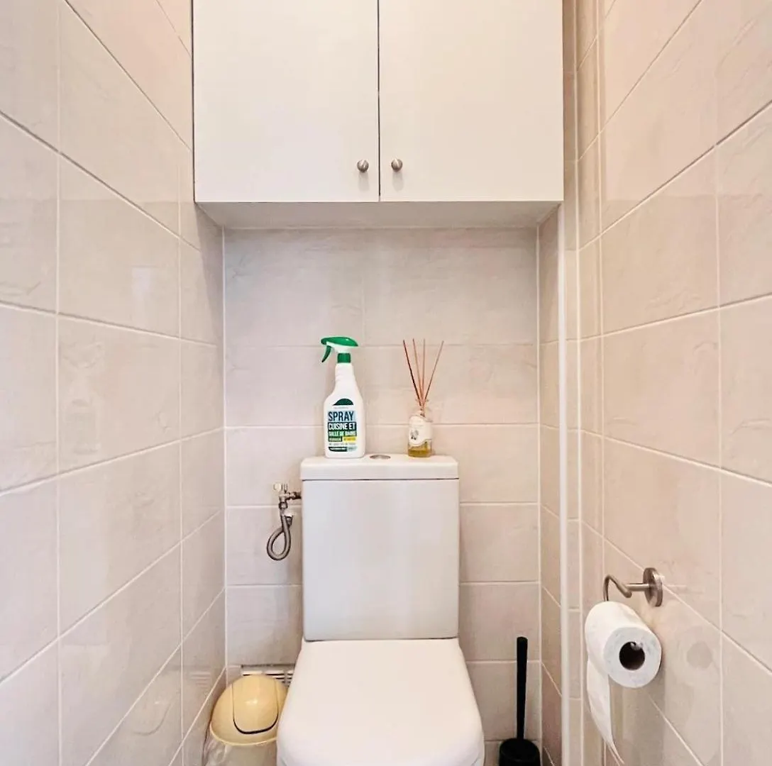 Apartament Charmant T3 Avec Parking Prive Paryż